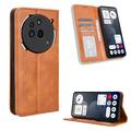 Nothing Phone (3a) Pro Wallet Case Magnetic Closure - Brown