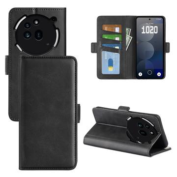 Nothing Phone (3a) Pro Wallet Case with Magnetic Closure - Calf Texture