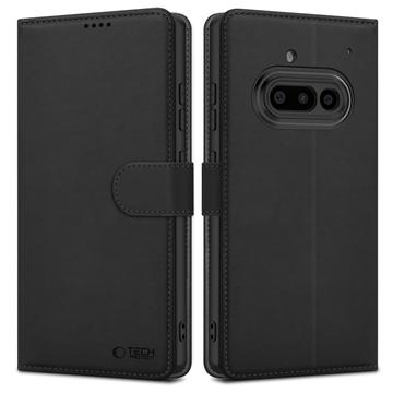 Nothing Phone (3a) Tech-Protect Wallet Case W. Magnet & Stand - Black