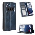 Nothing Phone (3a) Wallet Case Magnetic Closure - Blue