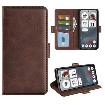 Nothing Phone (3a) Wallet Case with Magnetic Closure - Calf Texture