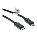 OTB Power Delivery USB-C 3.1 Kabl - 100W, 10Gbps, 1m - Crni