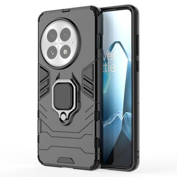 OnePlus 13 Hibridna Maska sa Prstenom - Crna