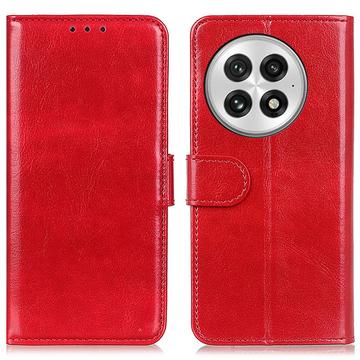 OnePlus 13 Wallet Case Magnetic Closure - Red