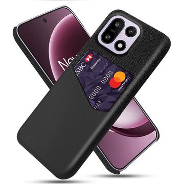 OnePlus 15 KSQ Maska sa Pregradom za Karticu - Crna