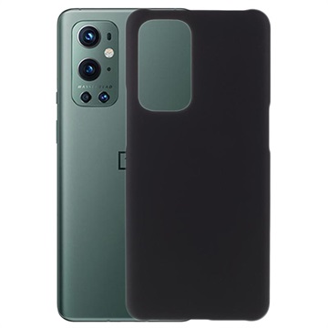 OnePlus 9 Pro Gumirana Plastična Zaštitna Maska - Crna