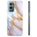 OnePlus 9 Pro TPU Maska - Elegantni Mermer