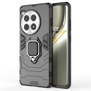 OnePlus Ace 3 Pro Hibridna Maska sa Prstenom - Crna