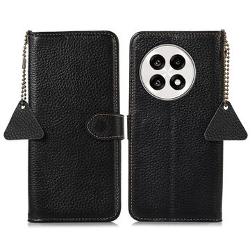 OnePlus Ace 5/5 Pro/13R Kožna maska-Novčanik sa RFID-om - Crna