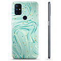 OnePlus Nord N10 5G TPU Maska - Zelena Menta