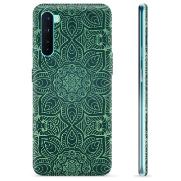 OnePlus Nord TPU Maska - Zelena Mandala