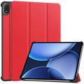 OnePlus Pad 2 Pro/Pad 3/Oppo Pad 4 Pro Tri-Fold Series Smart Folio Case - Red