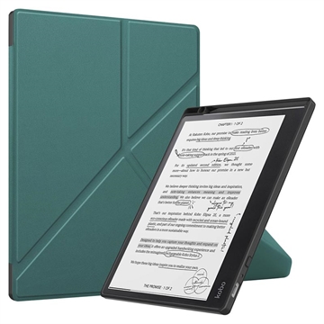 Kobo Elipsa 2E Origami Stand Folio Futrola - Zelena