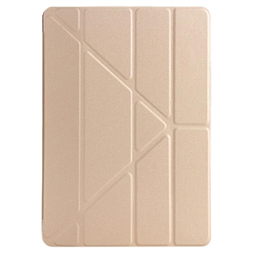 iPad 10.2 2019/2020/2021 Origami Stand Folio Futrola - Zlatna
