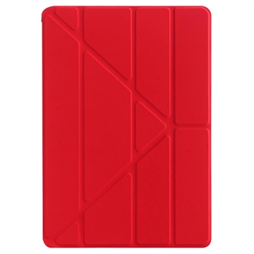 iPad 10.2 2019/2020/2021 Origami Stand Folio Futrola - Crvena