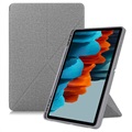 Origami Stand Samsung Galaxy Tab S7+/S8+ Folio Futrola - Siva