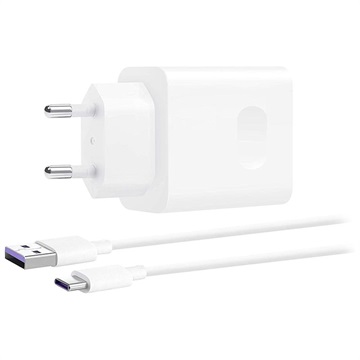 Huawei SuperCharge USB-C Zidni Punjač CP84 - 40W - Beli