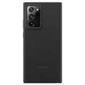 Samsung Galaxy Note20 Ultra Silikonska Maska EF-PN985TBEGEU (Otvoreno pakovanje - Odlično stanje) - Crna