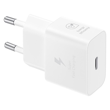 Samsung USB-C Punjač EP-T2510NWEGEU - 25W - Beli