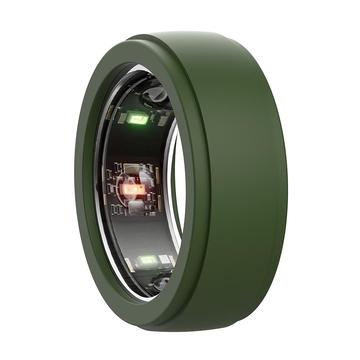Oura Ring Gen3 Anti-Scratch Silicone Case - Size: 6/7/8/9 - Blackish Green