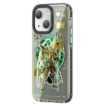 Kingxbar PQY Mecha Mag iPhone 14 Plus Hibridna Maska - Zelena