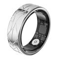 PX02 Crack Design Multi-Function Smart Ring with Photo Control - Size: 20.7mm