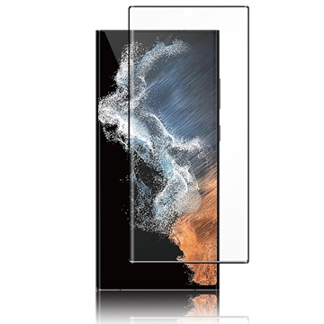 Panzer Premium Curved Samsung Galaxy S23 Ultra 5G Zaštitno Staklo - Crno - 9H