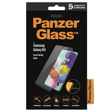 PanzerGlass Case Friendly Samsung Galaxy A51 Zaštitno Staklo - Crno - 9H
