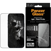 iPhone 17 Pro Max PanzerGlass Ceramic II Protection Ultra-Wide Fit EasyAligner Screen Protector - 9H - Black Edge