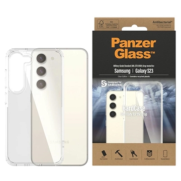 Samsung Galaxy S23 5G PanzerGlass HardCase Antibakterijska Maska - Providna