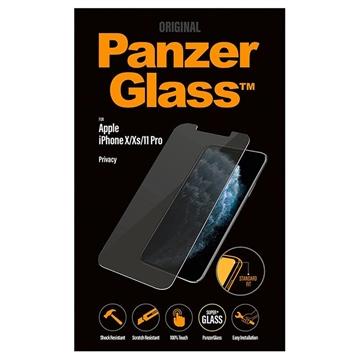 iPhone 11 Pro/XS PanzerGlass Standard Fit Privacy Zaštitno Kaljeno Staklo - 9H