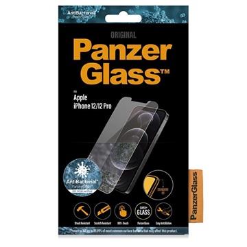 PanzerGlass iPhone 12/12 Pro Zaštitno Kaljeno Staklo - 9H - Providno