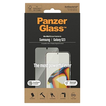 PanzerGlass Ultra-Wide Fit Samsung Galaxy S23 5G Zaštitno Staklo - 9H