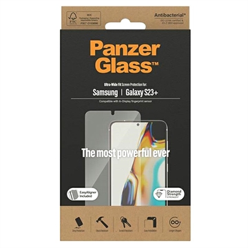 PanzerGlass Ultra-Wide Fit Samsung Galaxy S23+ 5G Zaštitno Staklo - 9H