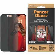 iPhone 15 Pro PanzerGlass Ultra-Wide Fit Privacy EasyAligner Zaštitno Staklo - Crne Ivice