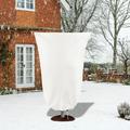 Plant Frost Protection Cover / Breathable Nonwoven Winter Guard - 80x120cm - White