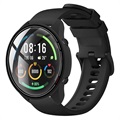 Xiaomi Mi Watch Color Plastična Maska sa Zaštitnim Staklom - Crna