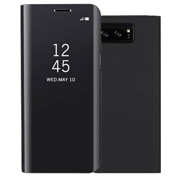 Samsung Galaxy Note8 Luxury Mirror Flip View Futrola - Crna