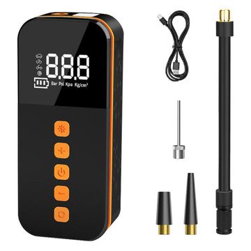 Portable Car Tire Inflator / Air Pump with Digital Display
