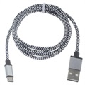 USB 2.0 / MikroUSB Kabl - 3m - Bela