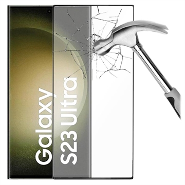 Prio 3D Samsung Galaxy S23 Ultra 5G Zaštitno Kaljeno Staklo - 9H - Crno