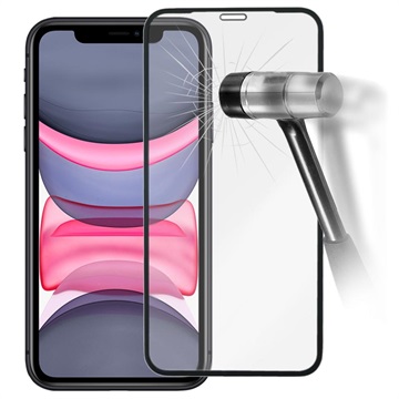 Prio 3D iPhone XR / iPhone 11 Zaštitno Kaljeno Staklo - 9H - Crno