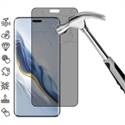 Honor Magic6 Pro Privacy Full Cover Full Cover Zaštitno Kaljeno Staklo - 9H - Crne Ivice