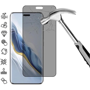 Honor Magic6 Pro Privacy Full Cover Full Cover Zaštitno Kaljeno Staklo - 9H - Crne Ivice