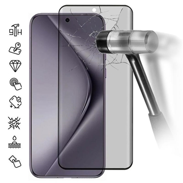 Huawei Pura 70 Pro/70 Ultra Privacy Full Cover Full Cover Zaštitno Kaljeno Staklo - 9H - Crne Ivice