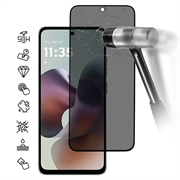 Motorola Moto G56 Privacy Full Cover Full Cover Zaštitno Kaljeno Staklo - 9H - Crne Ivice