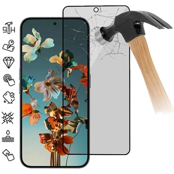 Nothing Phone (2a) Privacy Full Cover Zaštitno Kaljeno Staklo - 9H - Crne Ivice