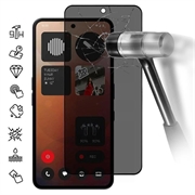Nothing Phone (3a)/(3a) Pro Privacy Full Cover Full Cover Zaštitno Kaljeno Staklo - Crne Ivice