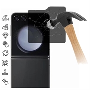Samsung Galaxy Z Flip6/Z Flip7 FE Privacy Full Cover Full Cover Zaštitno Kaljeno Staklo - 9H - Crne Ivice