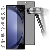 Samsung Galaxy Z Fold6 Privacy Full Cover Full Cover Zaštitno Kaljeno Staklo - 9H - Crne Ivice